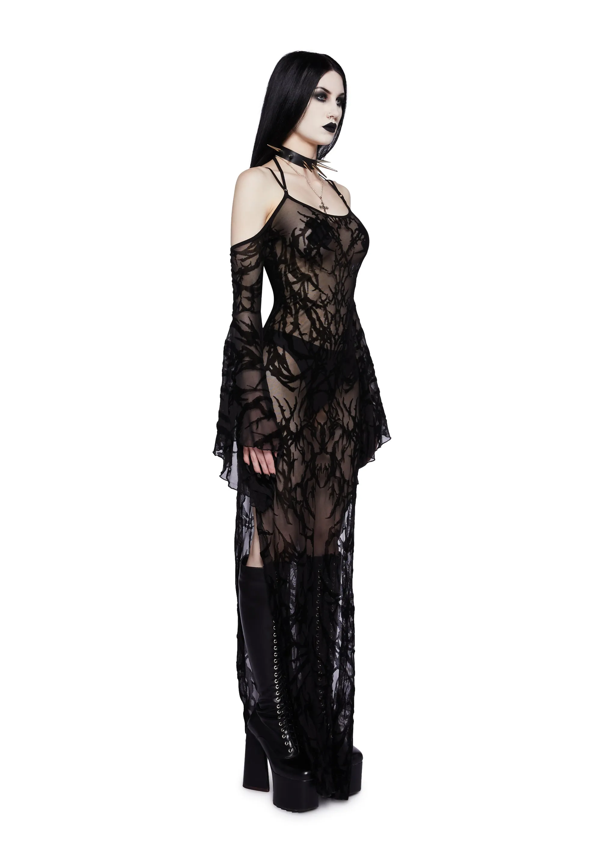 Night Dreams Maxi Dress sold by Dolls Kill product image thumbnail 3