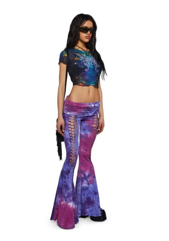 Late Girls Night Out Sequin Fringe Dress sold by Dolls Kill