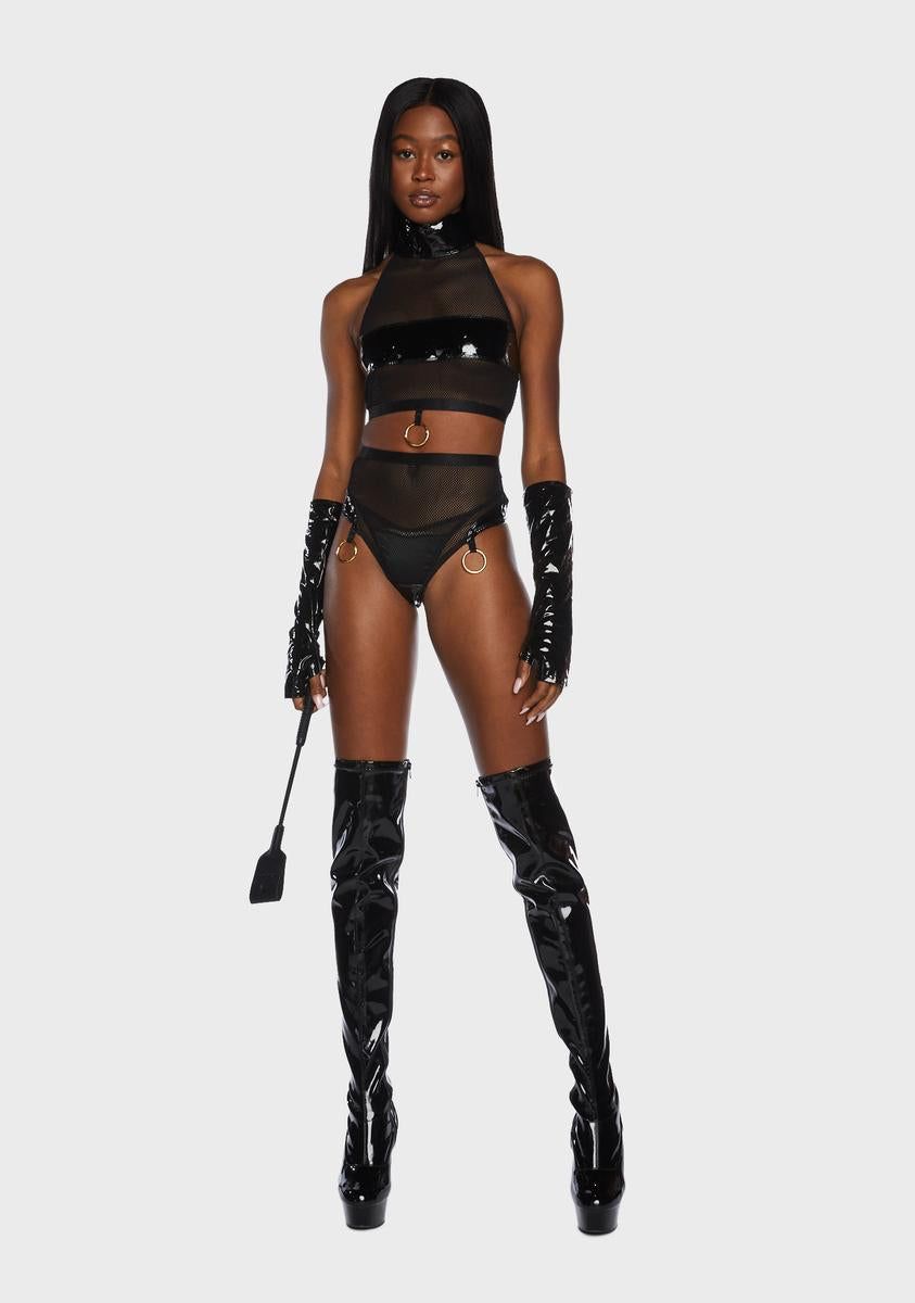 Bonded By Desire Lingerie Set sold by Dolls Kill product image thumbnail 4