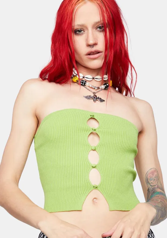 Kiwi I'm With You Tube Top sold by Dolls Kill