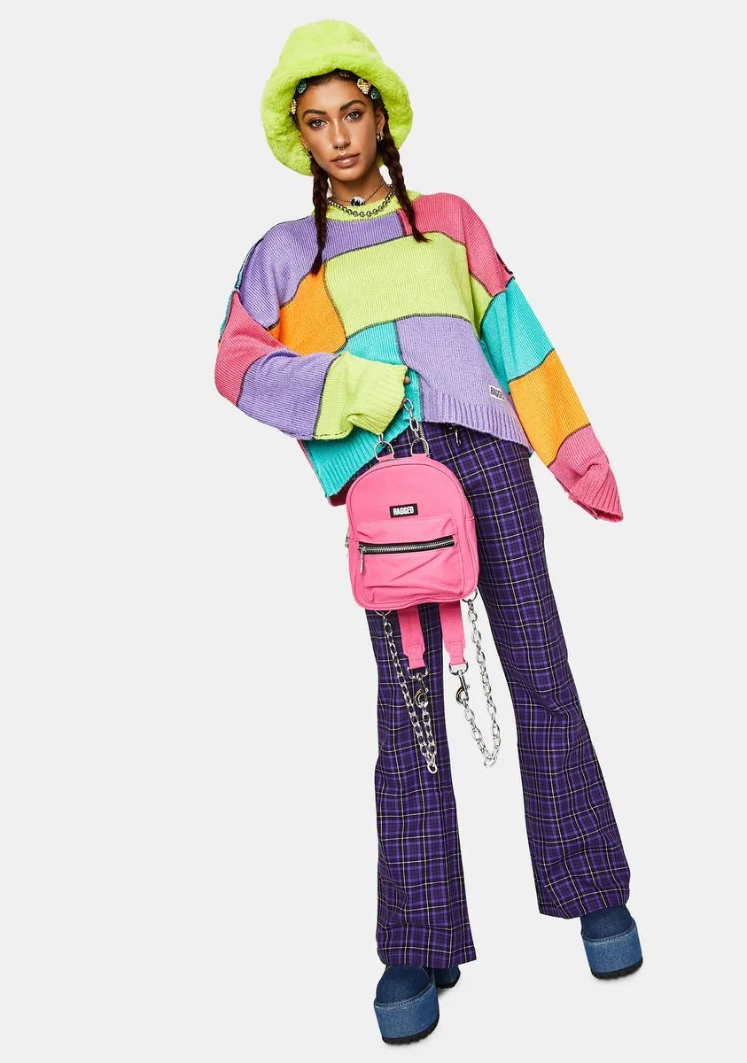Dunce Colorblock Knit Sweater sold by Dolls Kill product image thumbnail 3