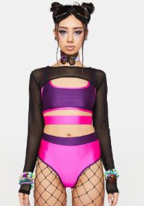 She's Electric Shorts Set sold by Dolls Kill