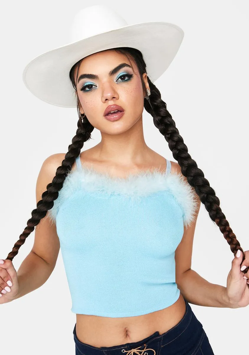 Aqua Many Blessings Crop Top sold by Dolls Kill