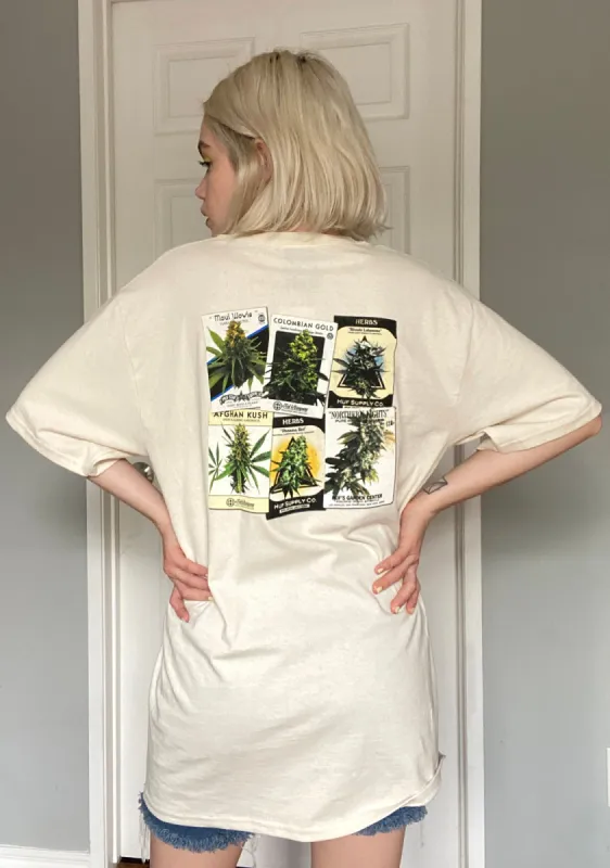 Natural Green Thumb Graphic Tee sold by Dolls Kill