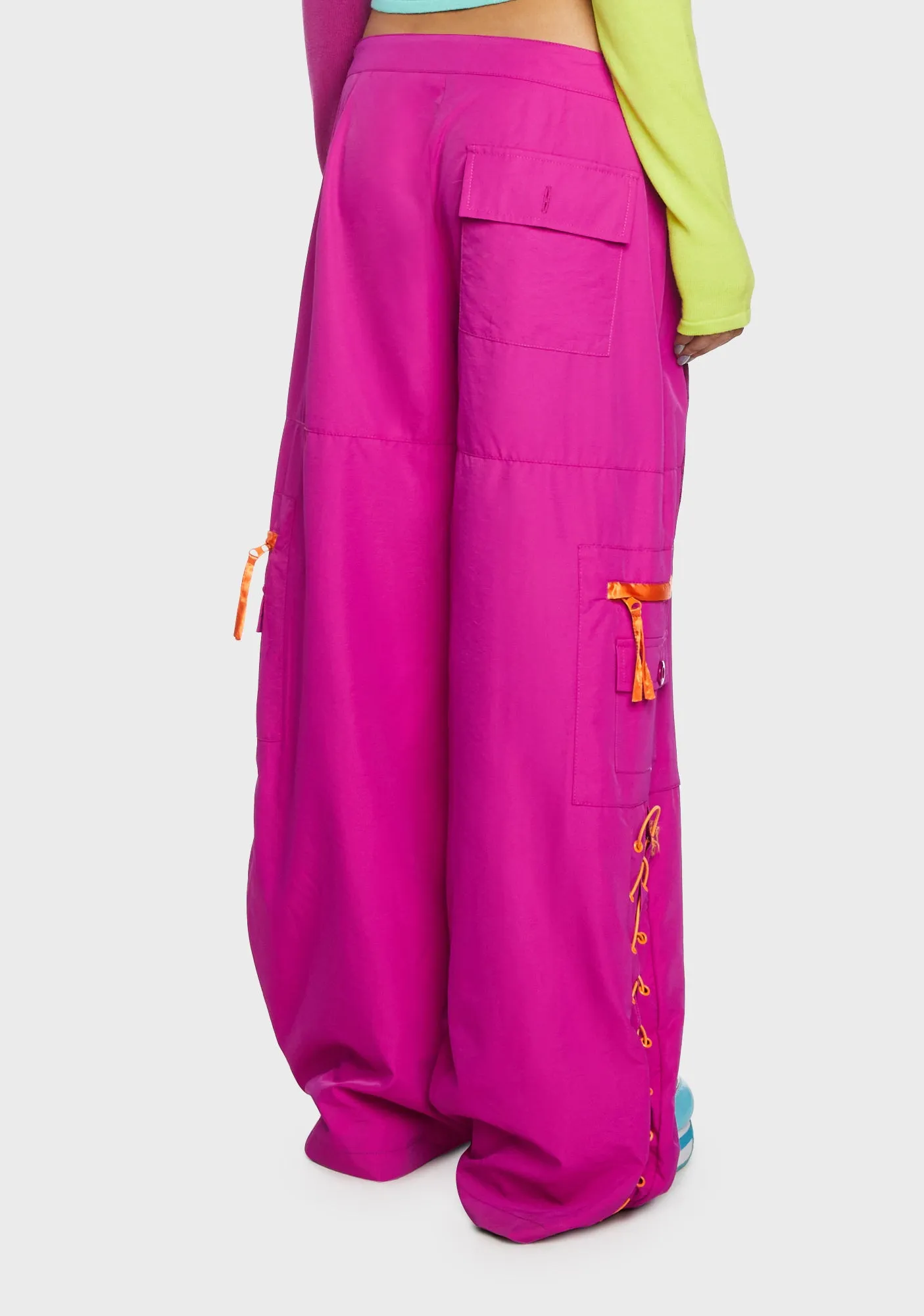 Groovy Attitude Parachute Pants sold by Dolls Kill product image thumbnail 4