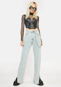Ride Or Die Vegan Leather Bustier sold by Dolls Kill