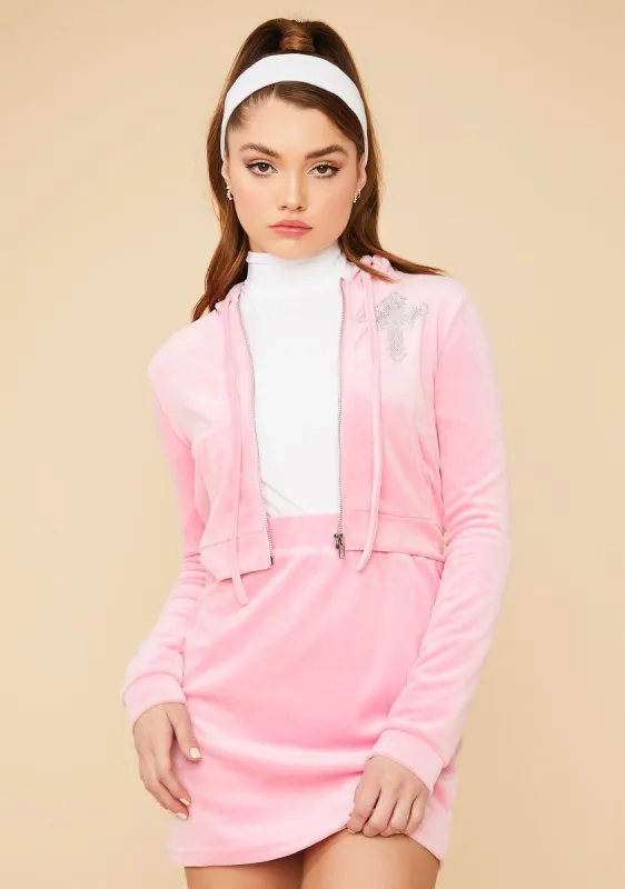 Dance Practice Velour Lounge Set sold by Dolls Kill