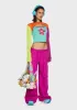 Groovy Attitude Parachute Pants sold by Dolls Kill