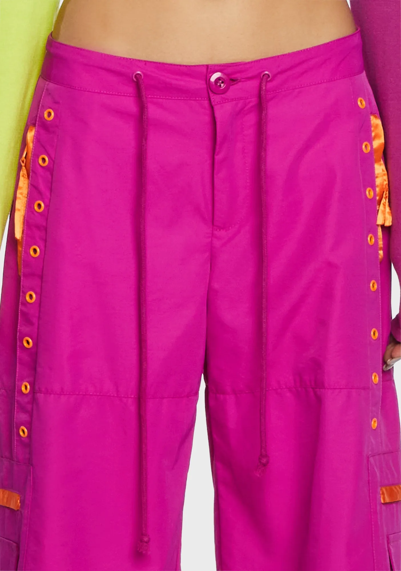 Groovy Attitude Parachute Pants sold by Dolls Kill product image thumbnail 2