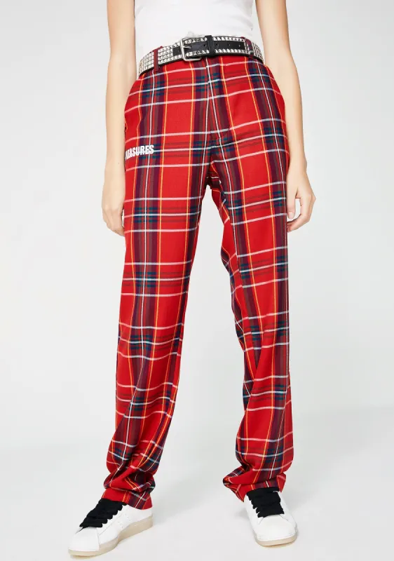 Rudeboy Plaid Pants sold by Dolls Kill