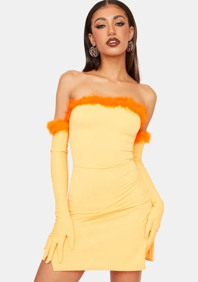 Orange 90s Dress Set sold by Dolls Kill product image thumbnail 2