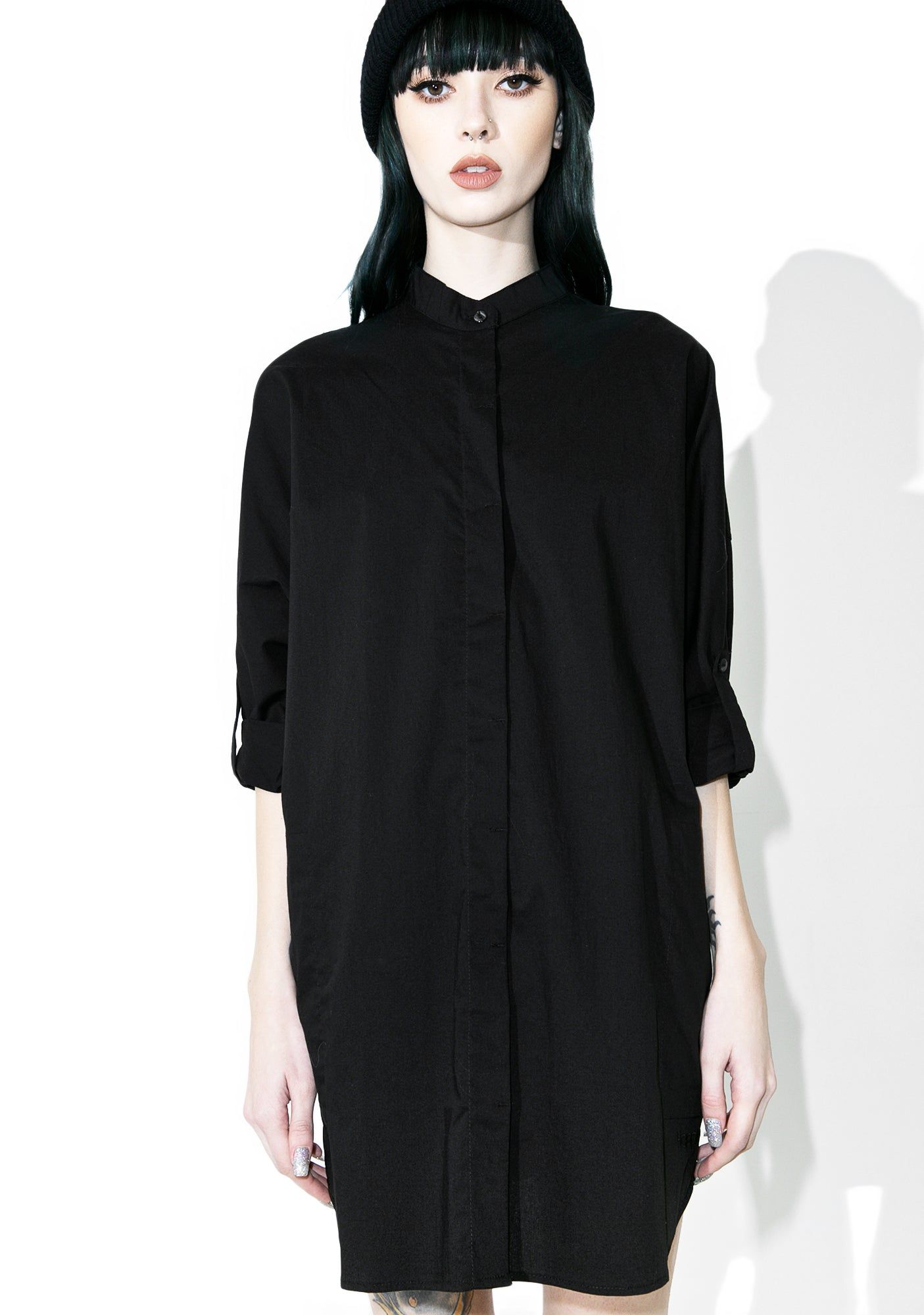 Blah Blah Blah Long Shirt sold by Dolls Kill product image thumbnail 2