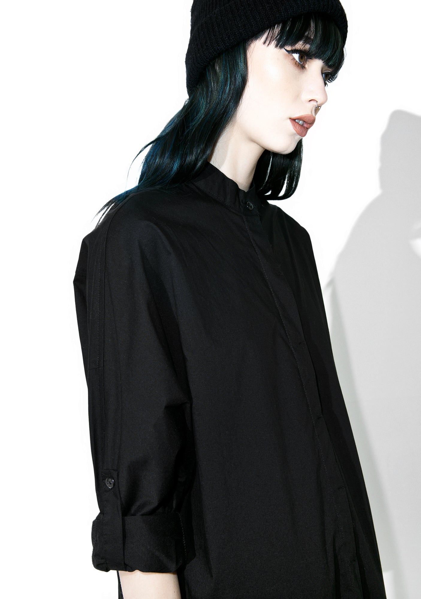 Blah Blah Blah Long Shirt sold by Dolls Kill product image thumbnail 3