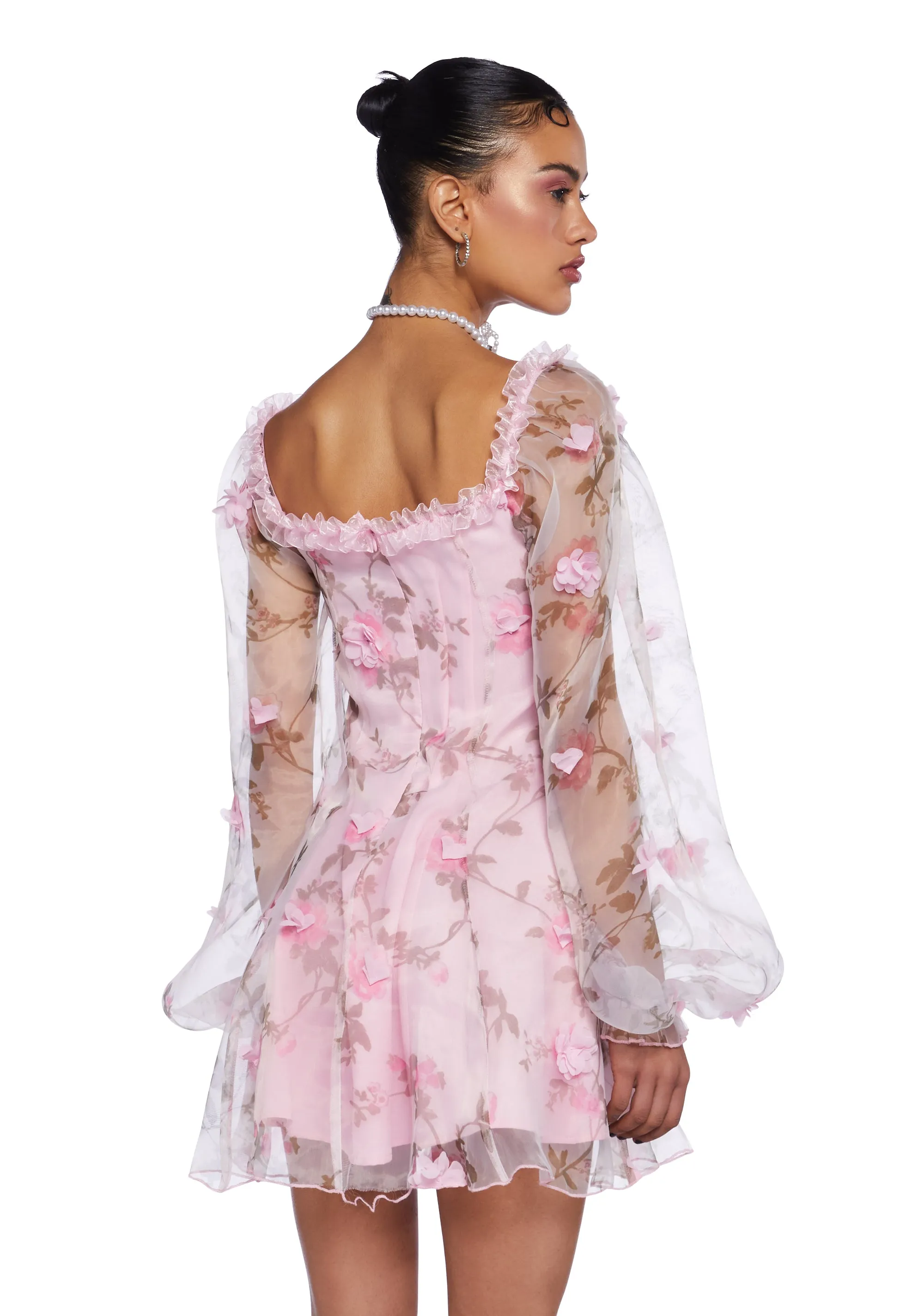 Multiple Proposals Mini Dress - Pink sold by Dolls Kill product image thumbnail 4