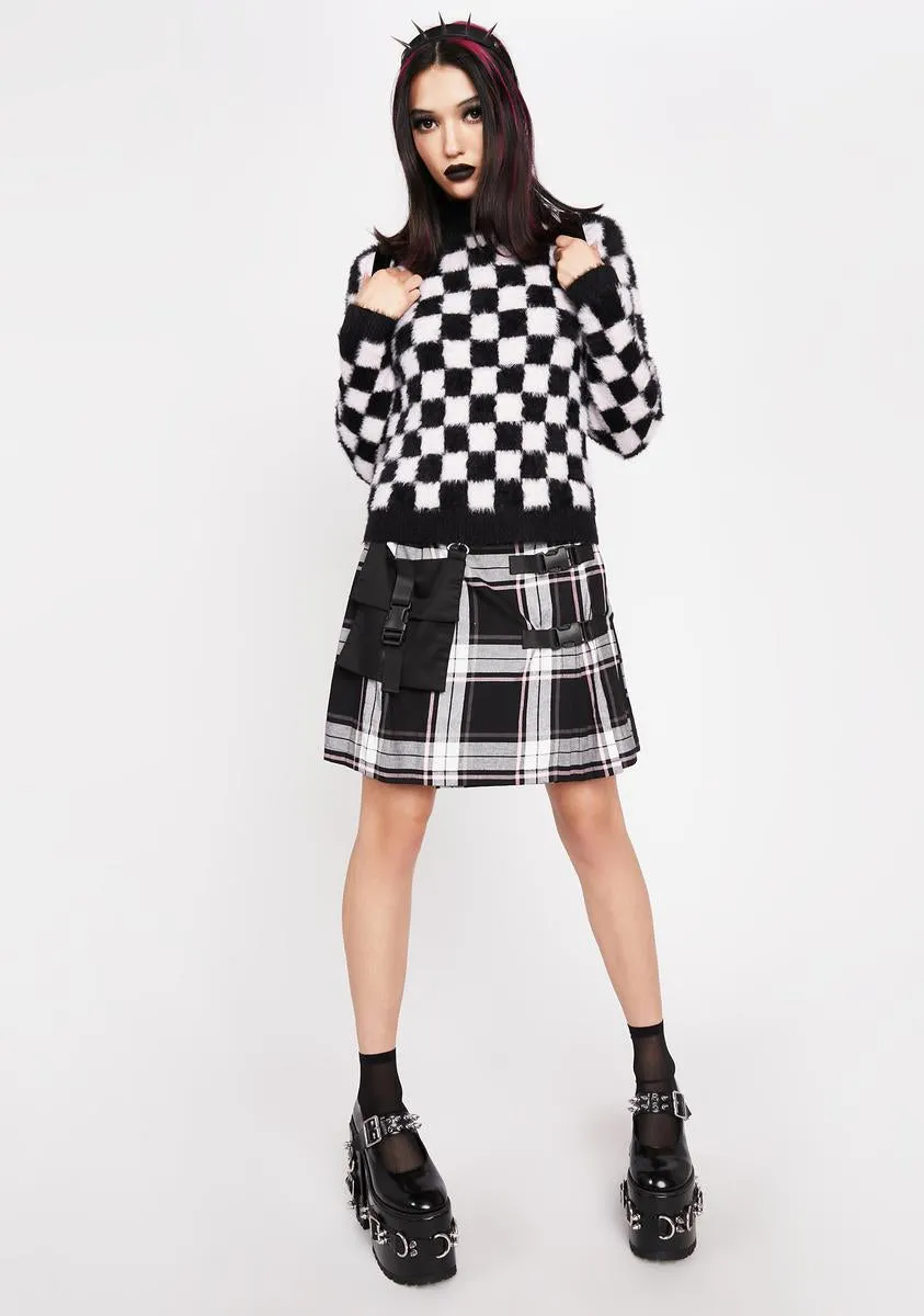 Check It Out Fluffy Knit Sweater sold by Dolls Kill product image thumbnail 3