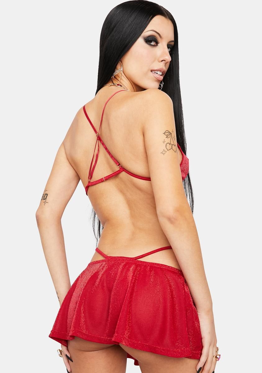 Count On Me Lingerie Set sold by Dolls Kill product image thumbnail 4