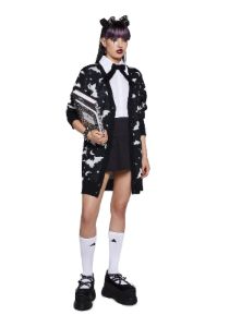 Bat Vibes Knit Cardigan sold by Dolls Kill