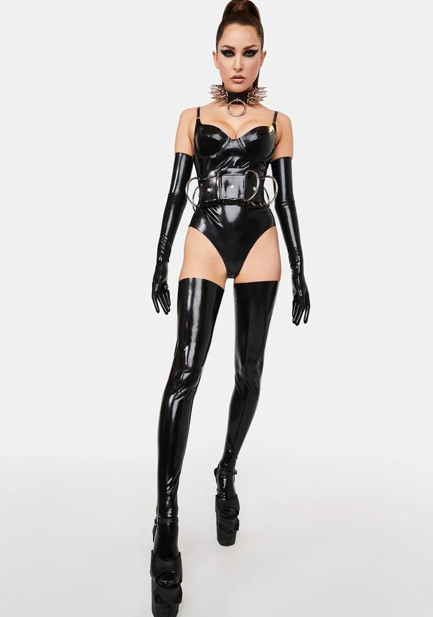 Venus Latex Bodysuit sold by Dolls Kill product image thumbnail 3