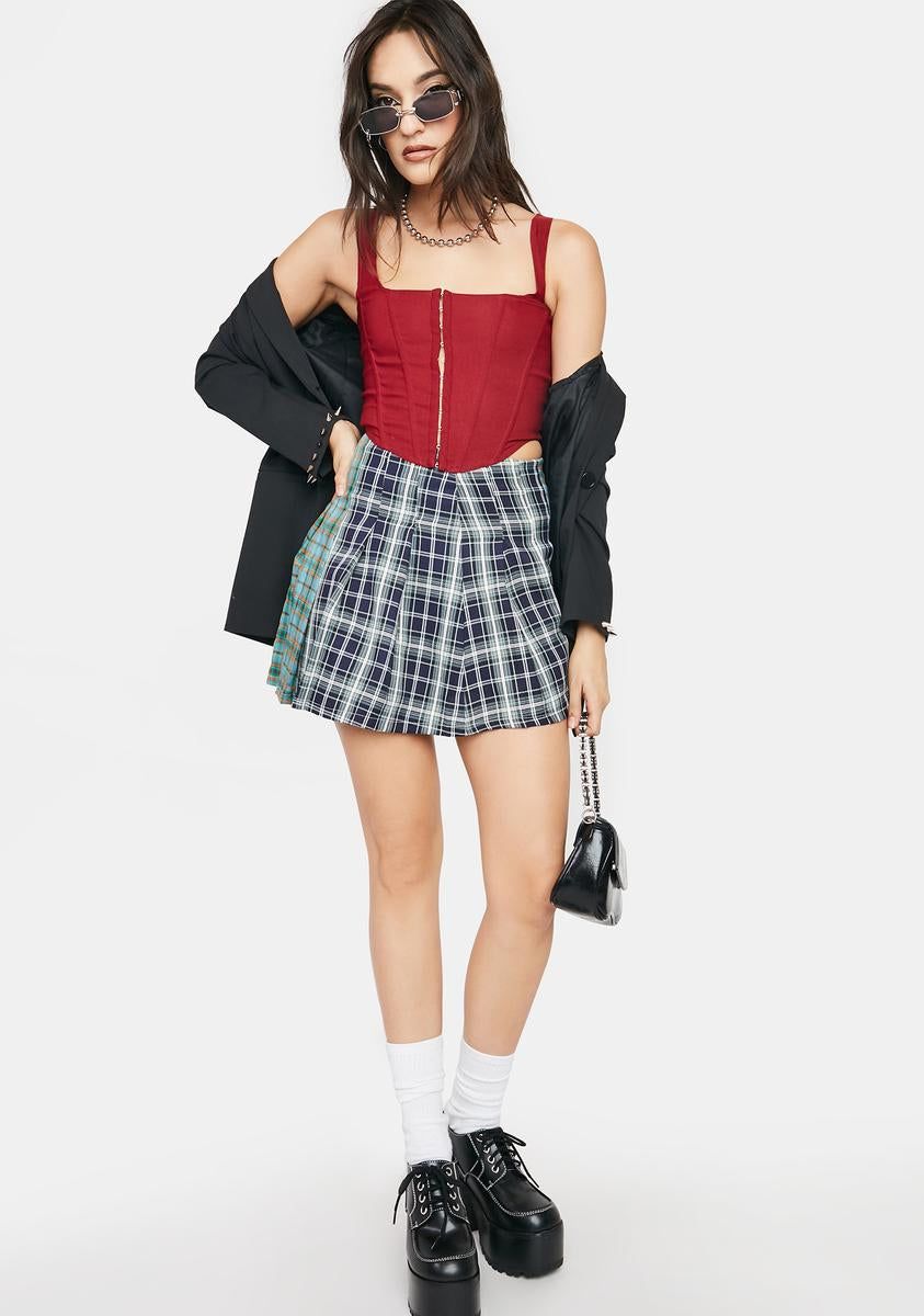 Wine In My Pocket Corset Top sold by Dolls Kill product image thumbnail 3