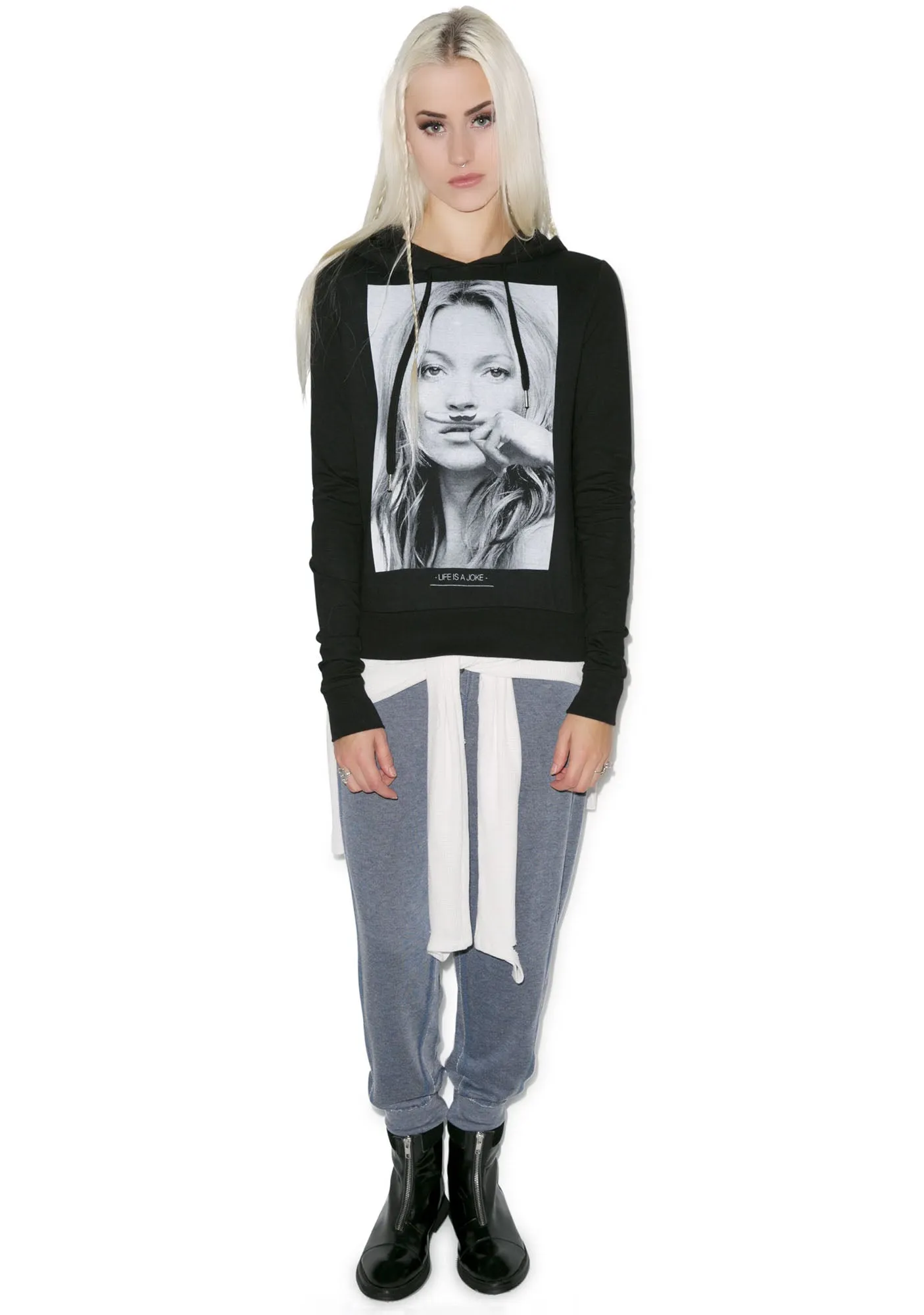Sun Mokat Hoodie sold by Dolls Kill product image thumbnail 3