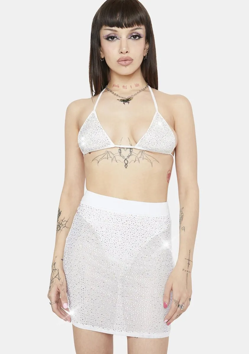 Can You Dance Skirt Set sold by Dolls Kill