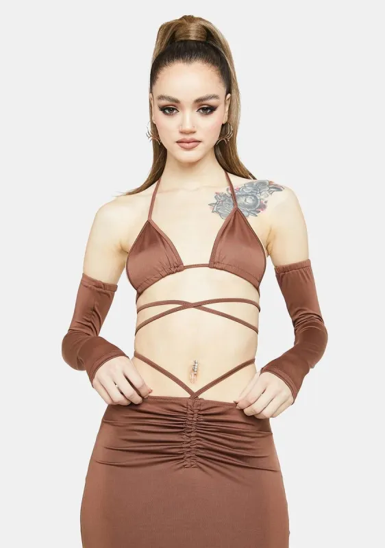The Lucky Ones Skirt Set sold by Dolls Kill