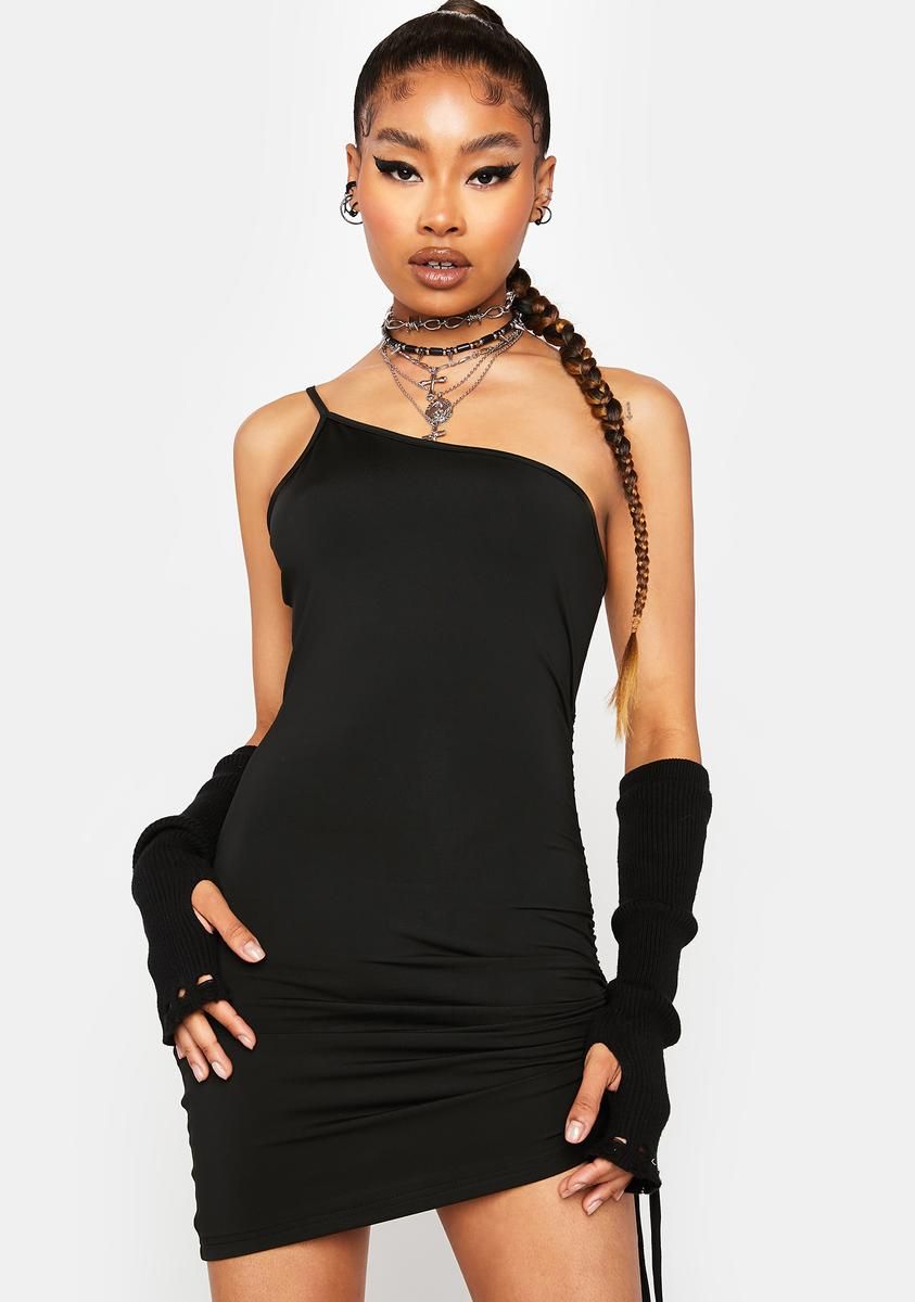 Shadow Carnival Stroll Mini Dress sold by Dolls Kill