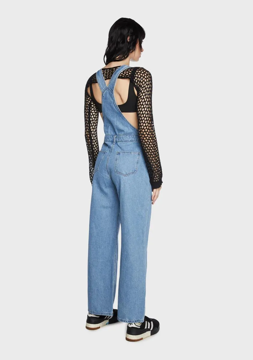 Maeve Denim Overalls sold by Dolls Kill product image thumbnail 3