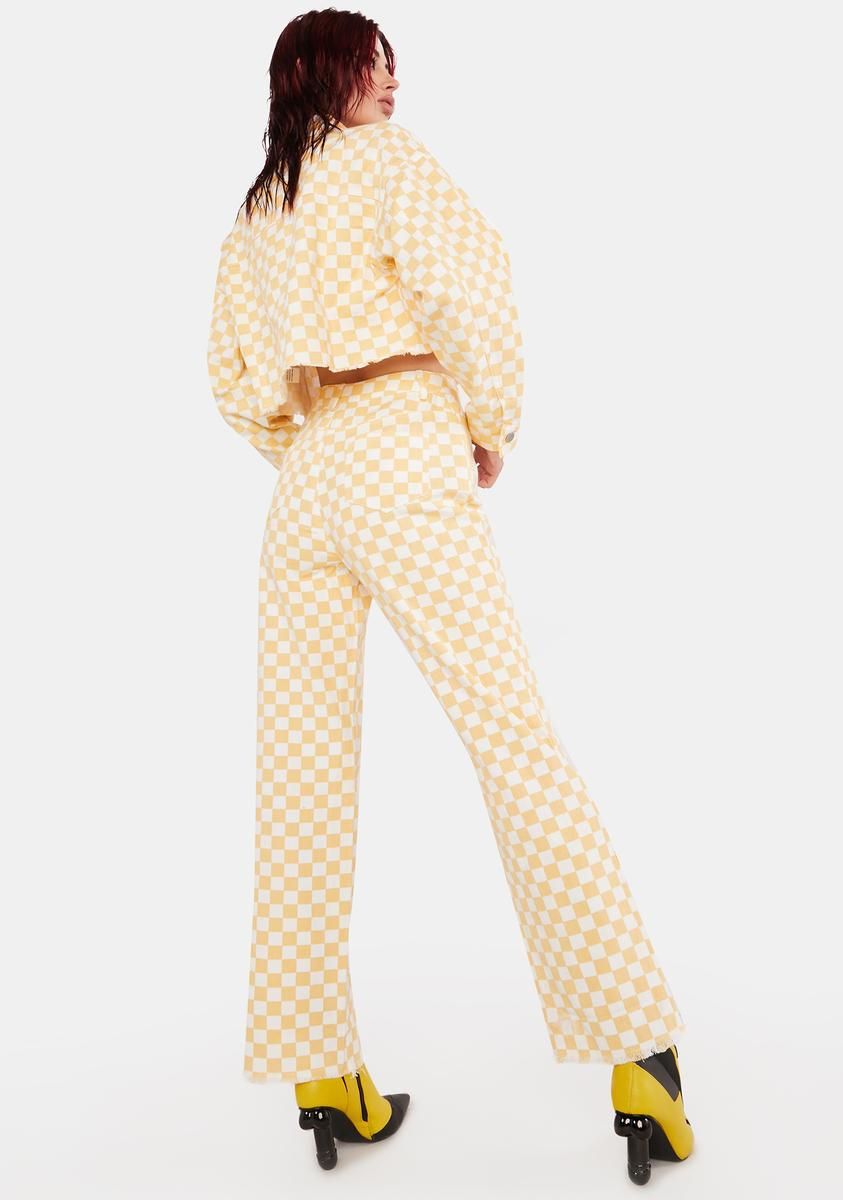 Where I'm At Checkered Pants sold by Dolls Kill product image thumbnail 4