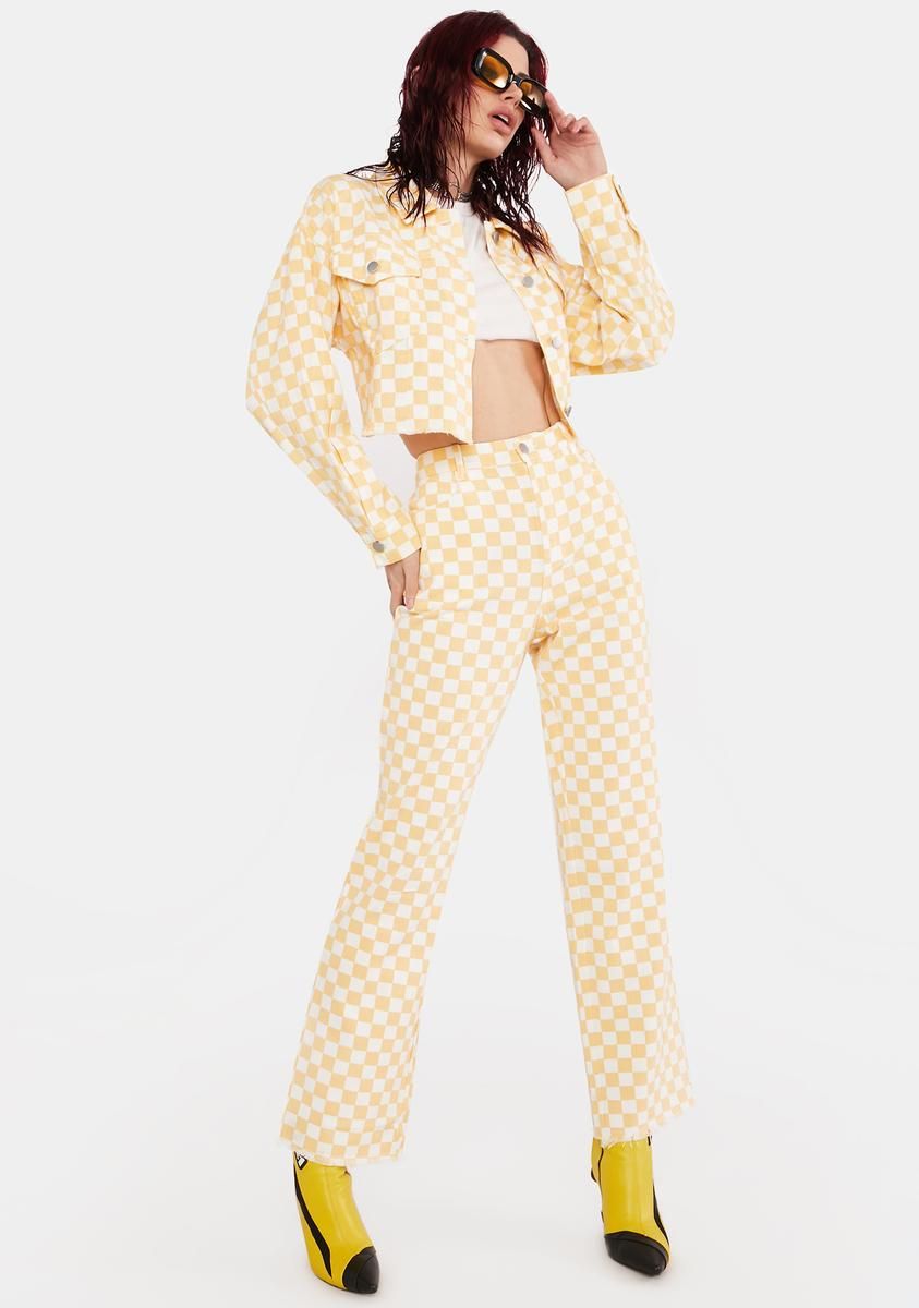 Where I'm At Checkered Pants sold by Dolls Kill product image thumbnail 3