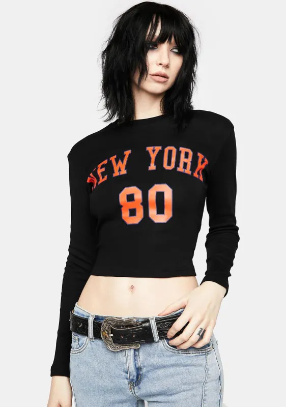 Ny State Of Mind Crop Top sold by Dolls Kill