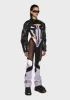 x Dolls Kill Moto Mesh Pants - Purple sold by Dolls Kill
