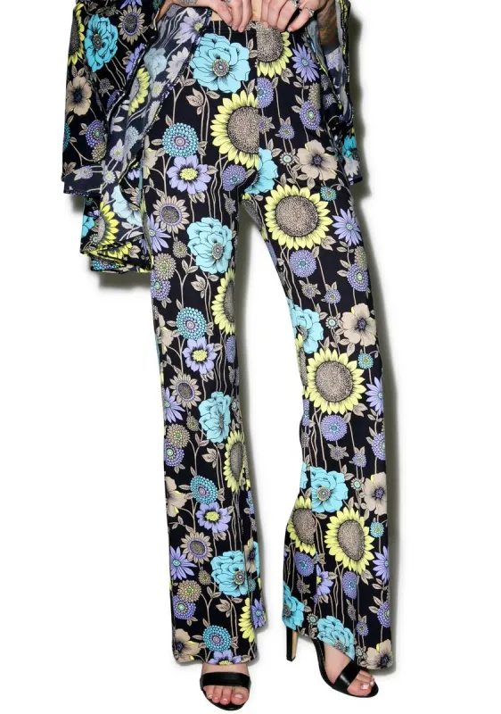 Flower Power Pants sold by Dolls Kill
