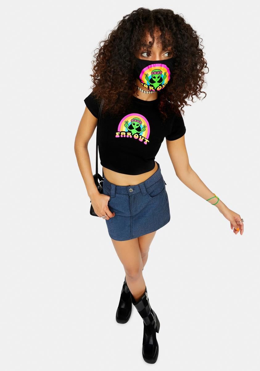 Freak Of The Week Alien Baby Tee sold by Dolls Kill product image thumbnail 2