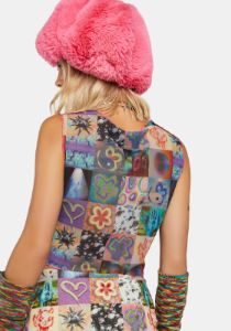 Flashback Mesh Crop Top sold by Dolls Kill