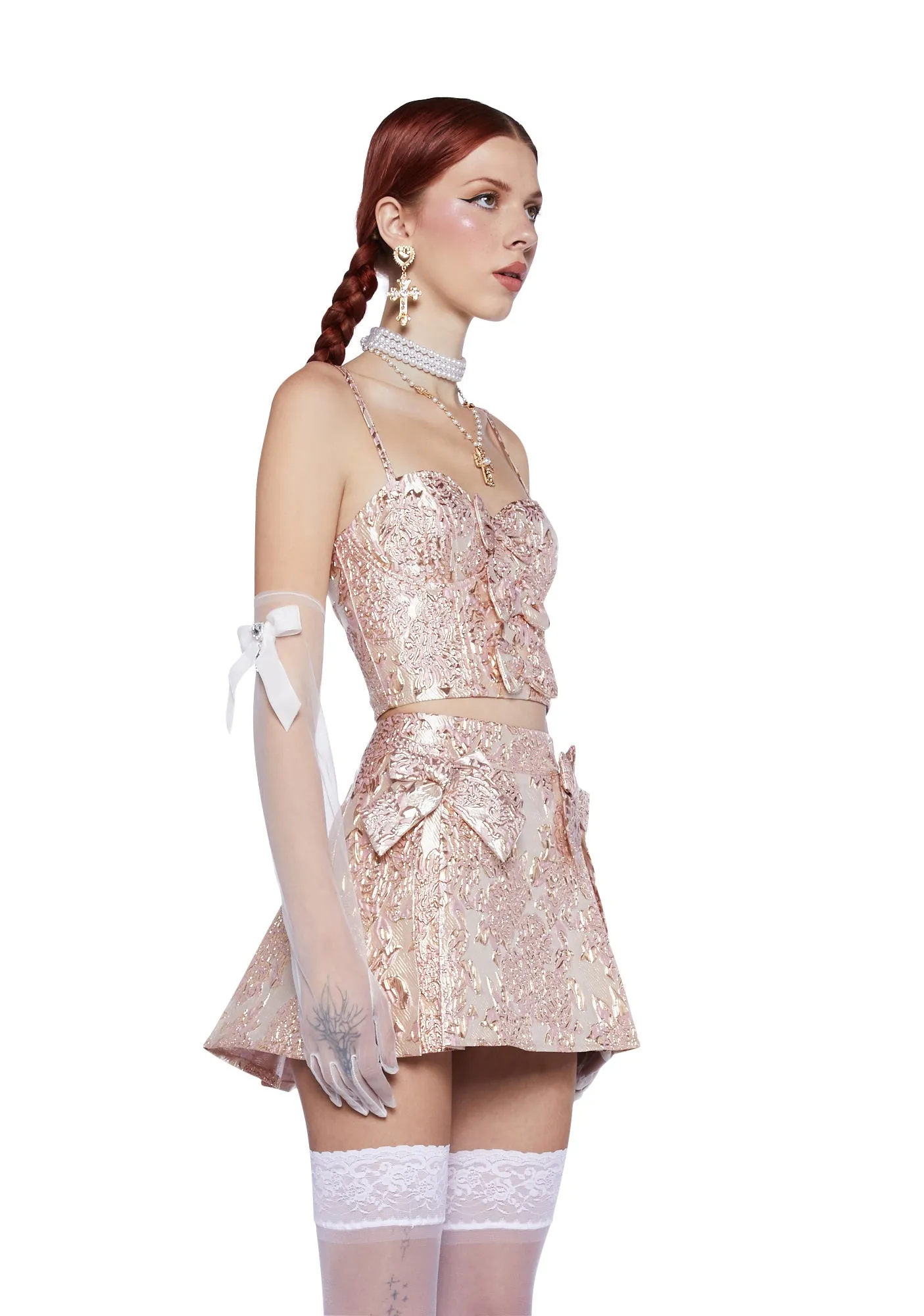 Eternal Elegance Crop Top sold by Dolls Kill product image thumbnail 3