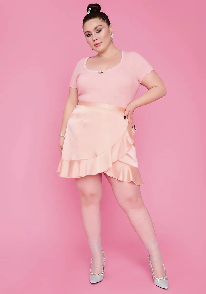 My Love Language Ruffle Skirt sold by Dolls Kill product image thumbnail 3