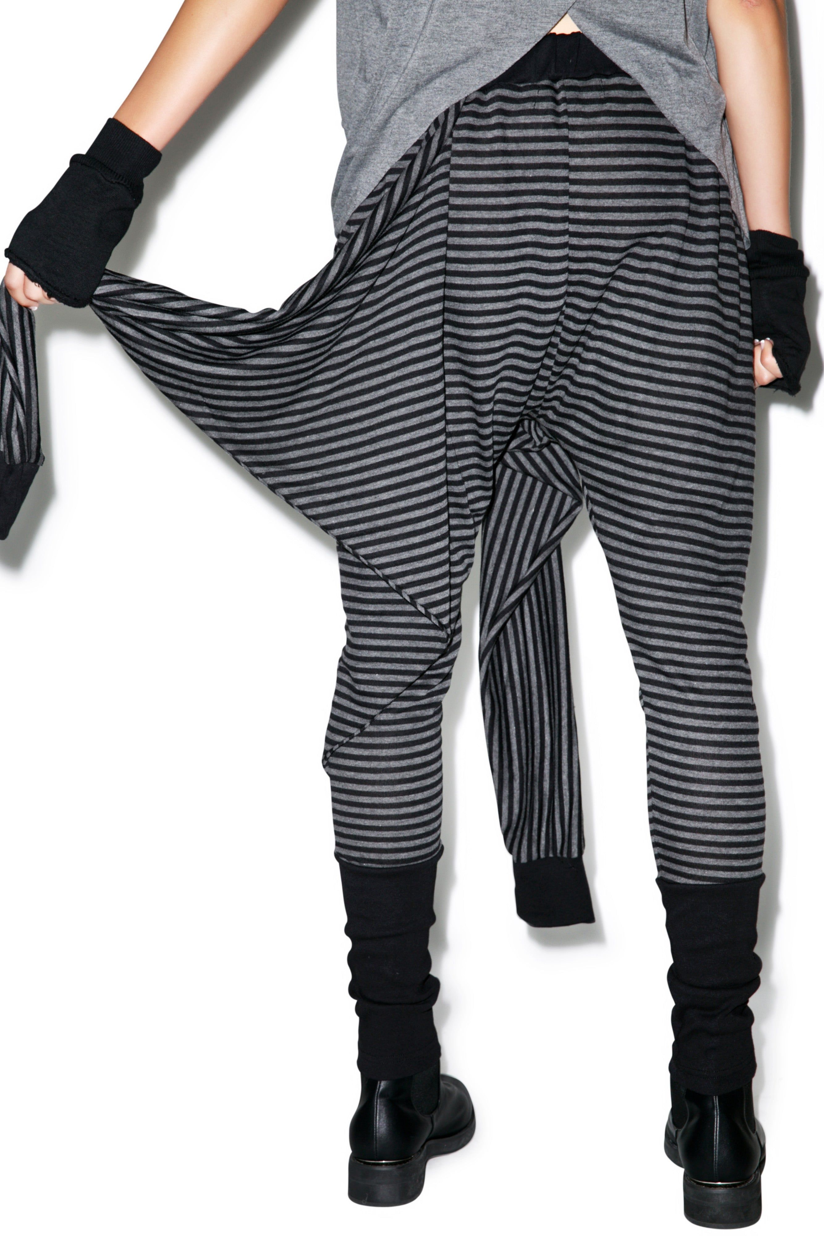 Twisted Wrap-Around Joggers sold by Dolls Kill