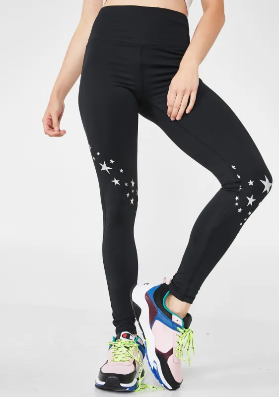 Stargazin' High Waist Leggings sold by Dolls Kill