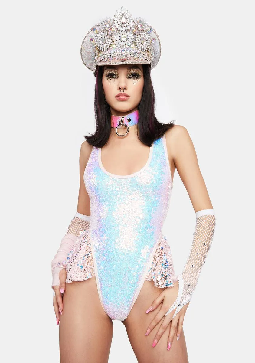 Sequin Ballerina Bodysuit sold by Dolls Kill