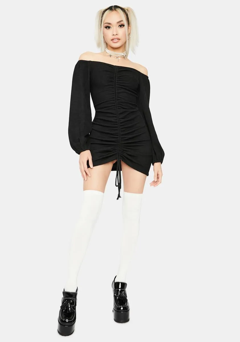 Seasonal Sass Ruched Dress sold by Dolls Kill product image thumbnail 3