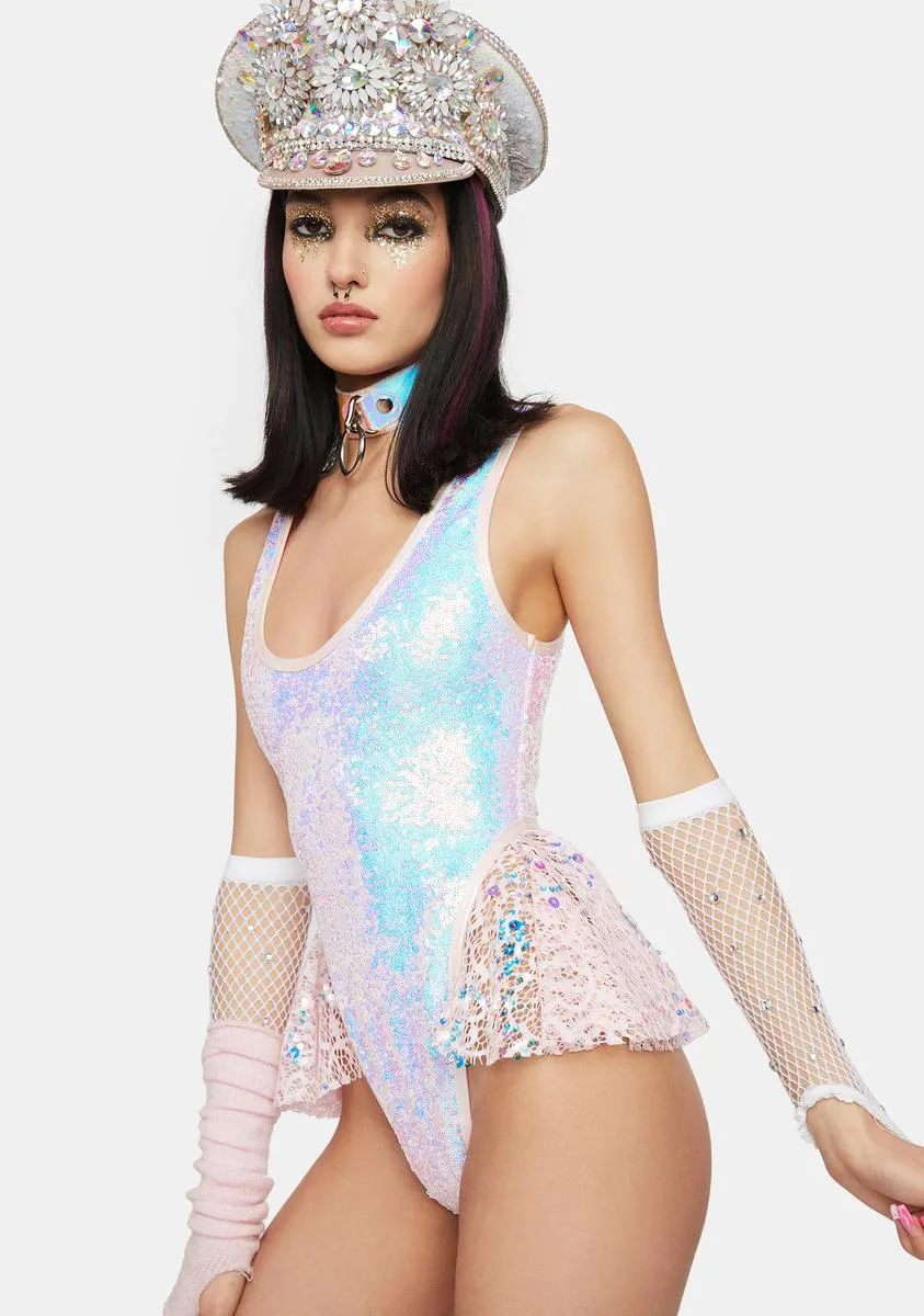 Sequin Ballerina Bodysuit sold by Dolls Kill product image thumbnail 2