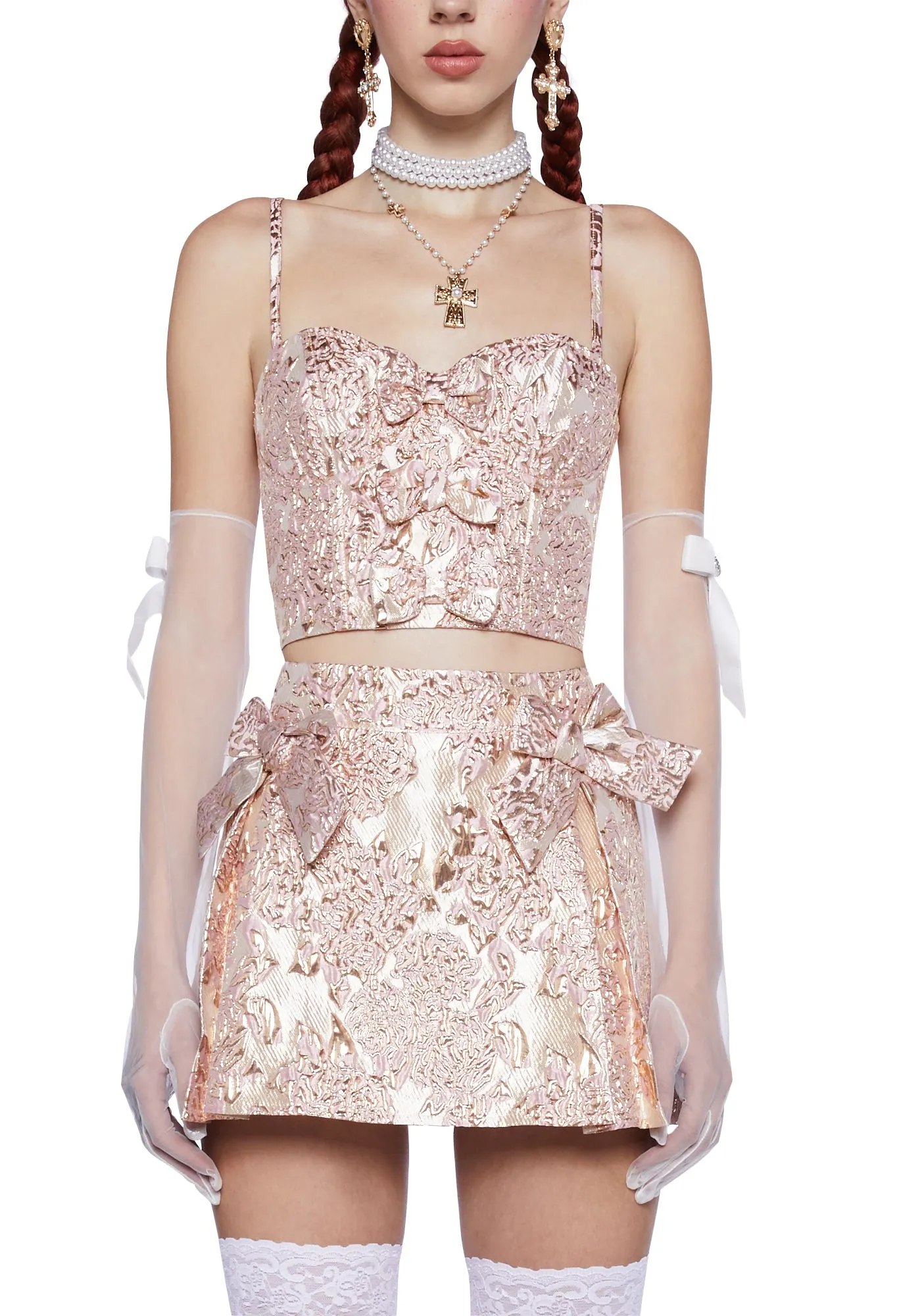 Eternal Elegance Crop Top sold by Dolls Kill product image thumbnail 5