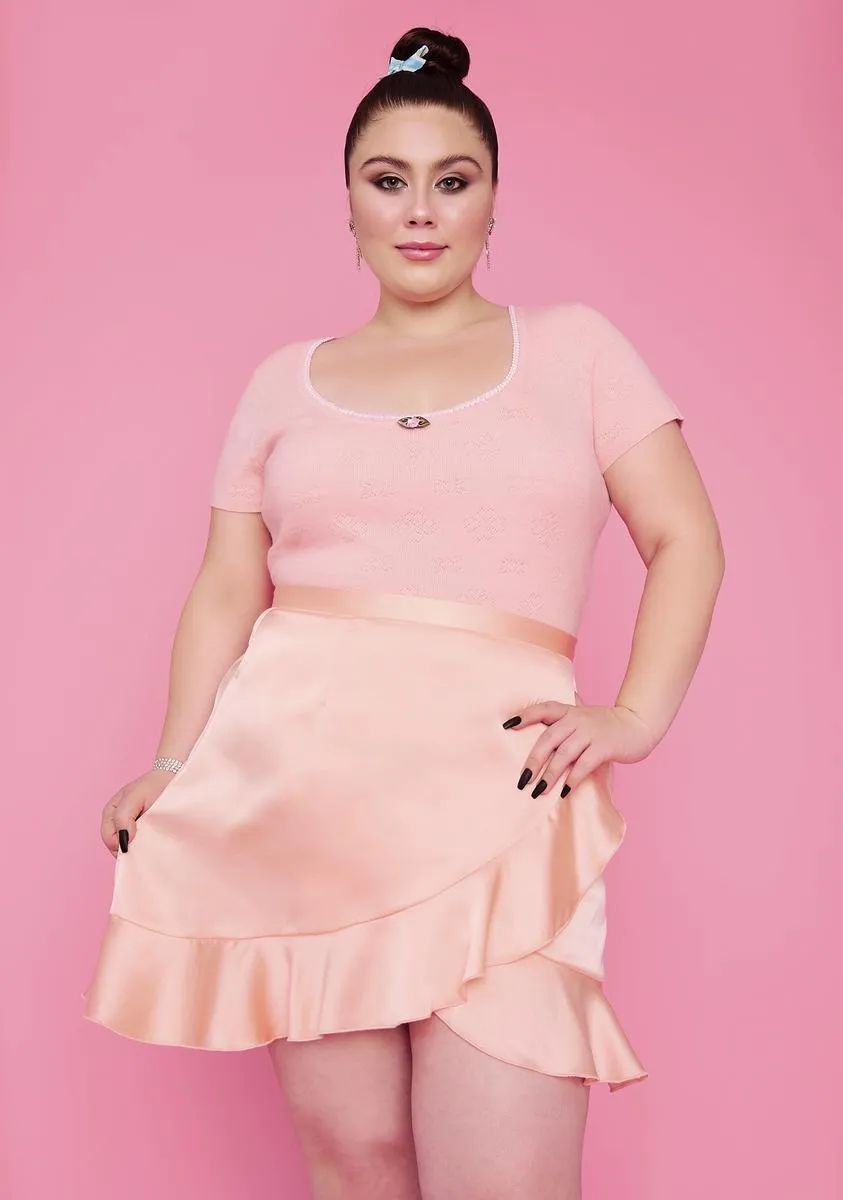 My Love Language Ruffle Skirt sold by Dolls Kill product image thumbnail 2