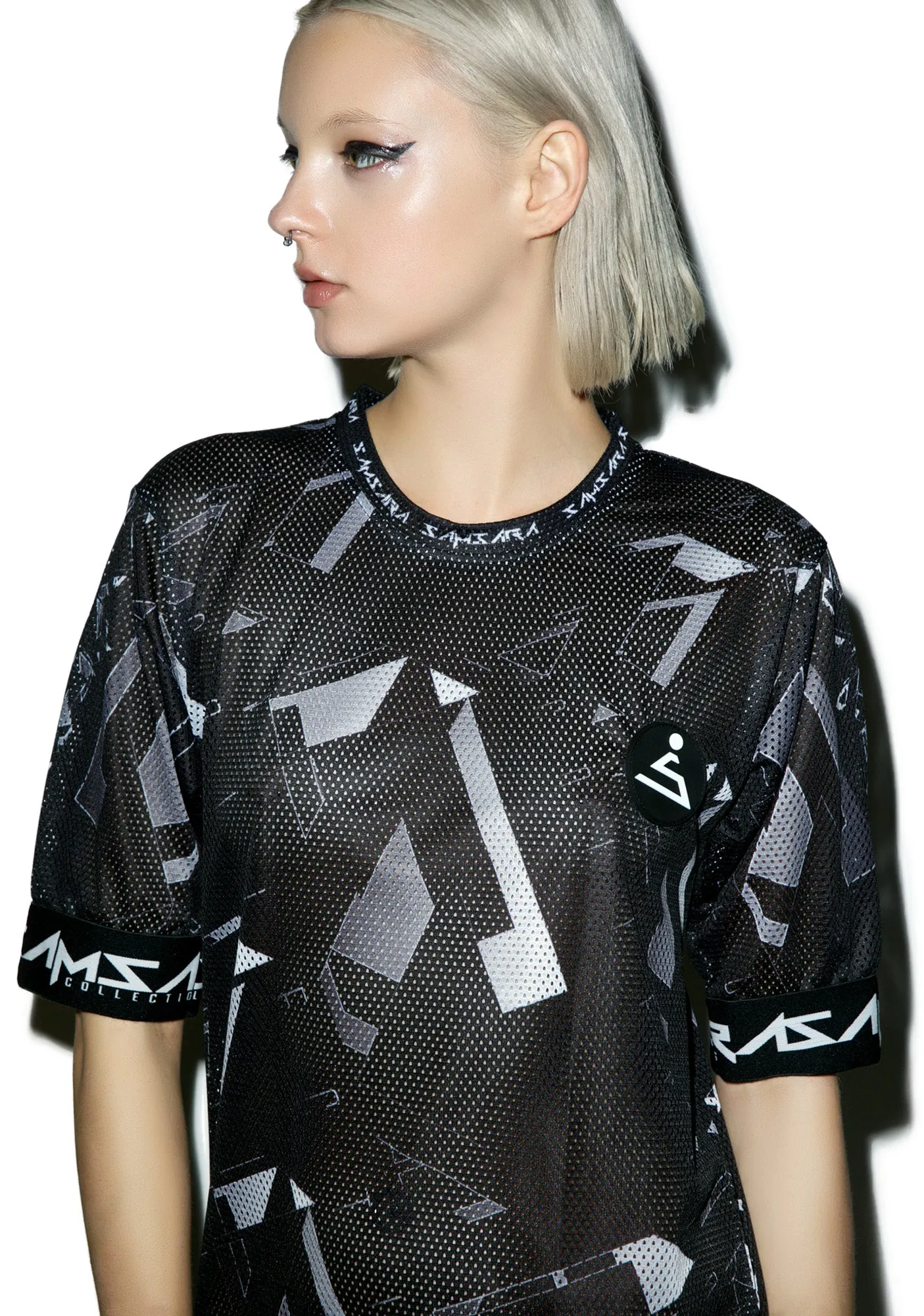 Symbol Mesh Shirt sold by Dolls Kill product image thumbnail 4