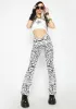 Tattoo Star Cropped Halter Top sold by Dolls Kill