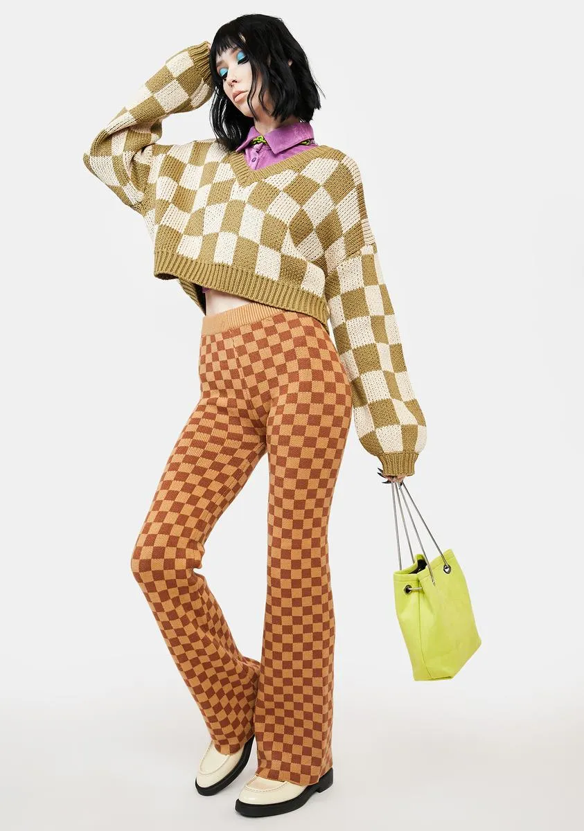 On The Move Checkered Pants sold by Dolls Kill product image thumbnail 2