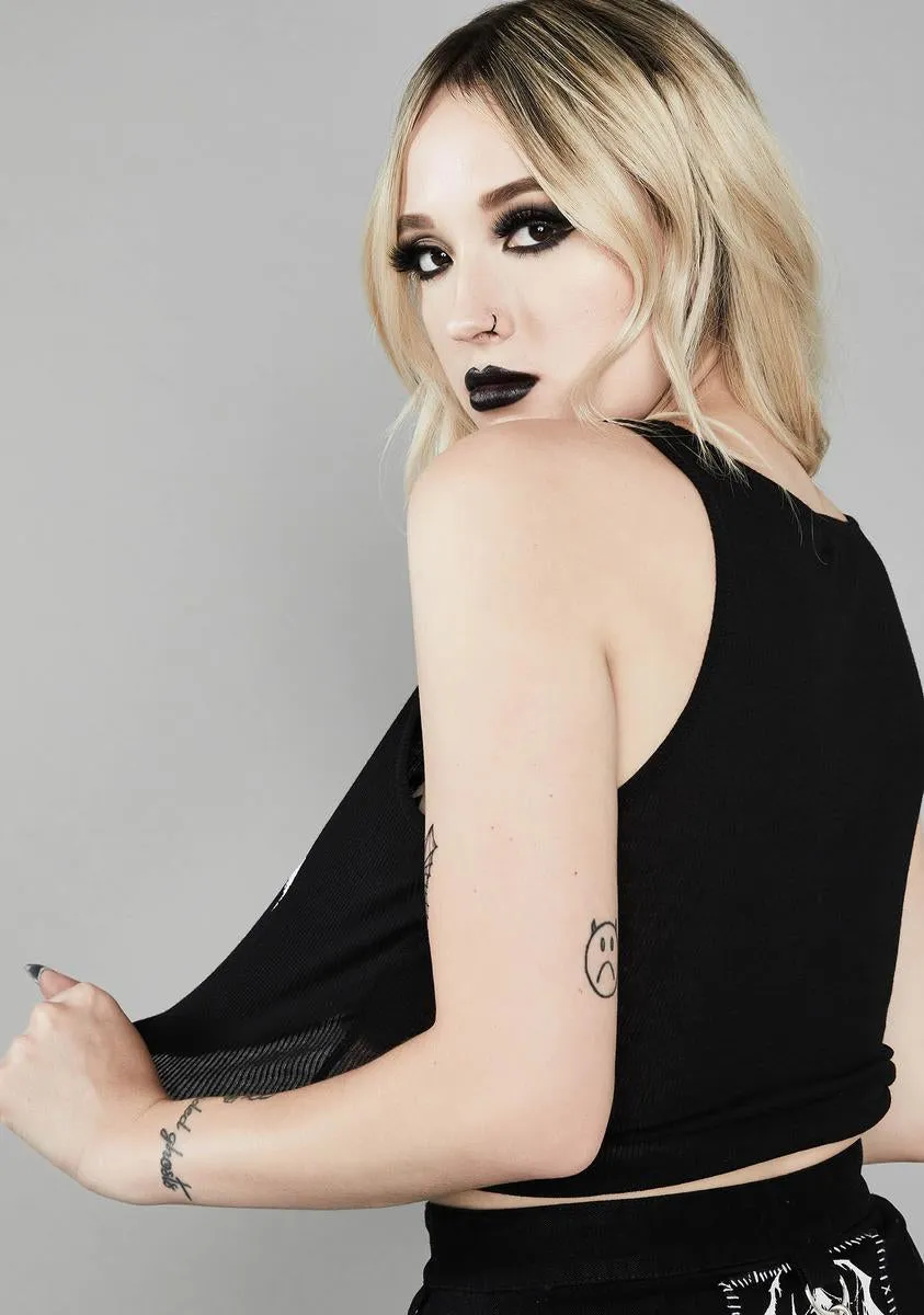 Eternal Damnation Graphic Tank sold by Dolls Kill product image thumbnail 4