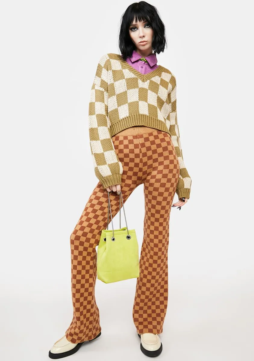 On The Move Checkered Pants sold by Dolls Kill product image thumbnail 3