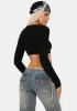 Forever Iconic Knit Crop Top sold by Dolls Kill